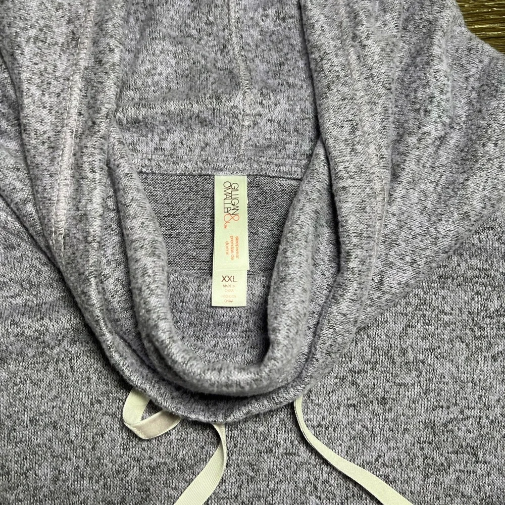 Gilligan & O’malley Lavender Double Drawstring Sweatshirt Athleisure Size‎ XXL